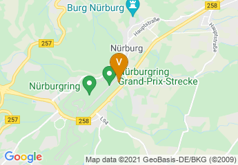 map of Dorint Am Nürburgring Hocheifel