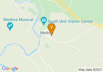 map of Medora Community Center