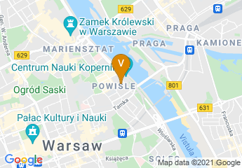 map of Elektrownia Powiśle