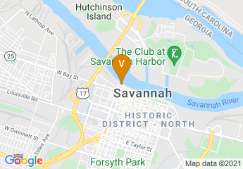 map of JW Marriott Savannah Plant Riverside District
