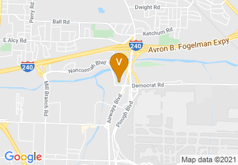 map of Clarion Hotel & Suites Conference Center Memphis Airport