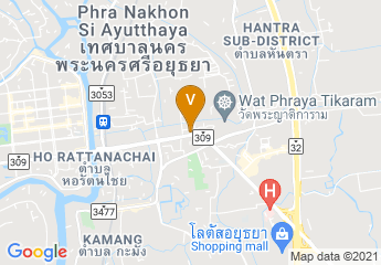 map of Classic Kameo Hotel & Serviced Apartments, Ayutthaya