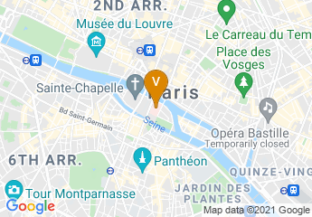 map of Hôtel Dieu Hospital