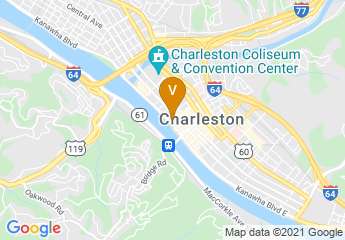 map of Four Points by Sheraton Charleston