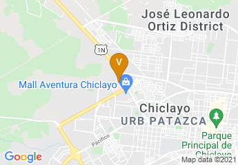map of Universidad Católica Santo Toribio de Mogrovejo