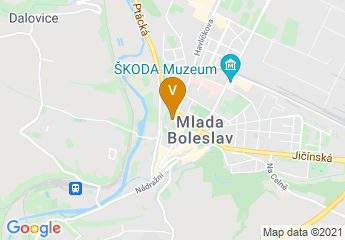 map of ŠKODA AUTO VYSOKÁ ŠKOLA o.p.s.
