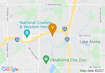 map of Oklahoma County OSU Extension Center