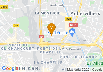 map of Châteauform' Learning Center Les Docks De Paris
