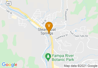 map of Rabbit Ears Motel