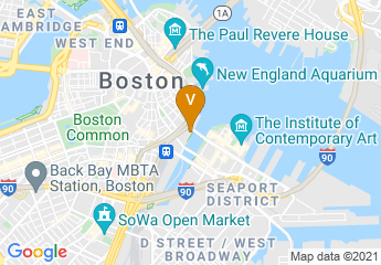 map of Regus - Massachusetts, Boston Independence Wharf