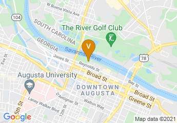 map of Georgia Cyber Center Hull Mcknight Building
