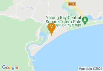 map of The Ritz Carlton Sanya