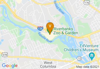 map of Riverbanks Zoo & Garden