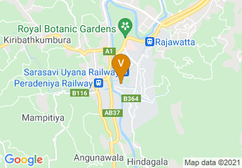 map of Faculty of Management (කළමනාකරණ පීඨය)