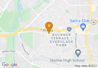 map of Dallas Children's Advocacy Center