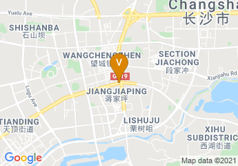 map of Vienna International Hotel Changsha West Bus Station