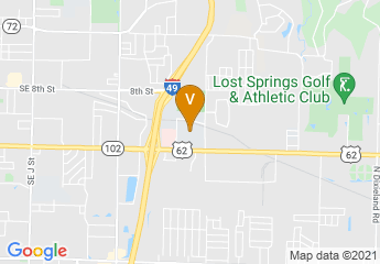 map of NorthWest Arkansas Community College