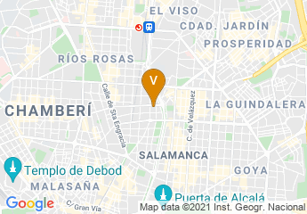 map of Instituto Universitario de Investigación Ortega y Gasset