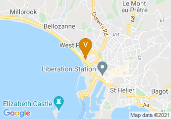 map of Grand Jersey Hotel & Spa