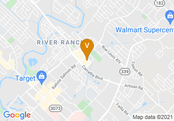 map of Home2 Suites by Hilton Parc Lafayette
