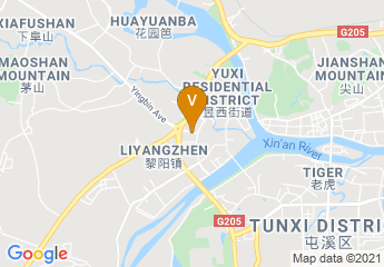 map of Huangshan Parkview Hotel