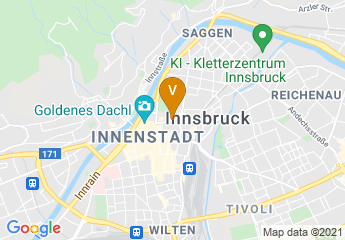 map of Universität Innsbruck - Campus Universitätsstraße