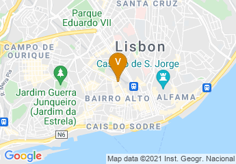 map of Convento de São Pedro de Alcântara