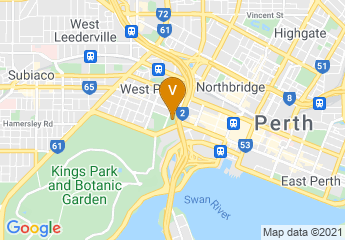 map of Parliament of Western Australia