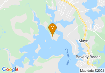 map of YMCA Camp Letts