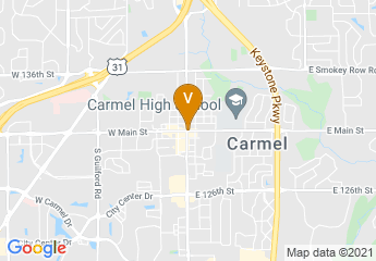 map of Carmel International Arts Festival