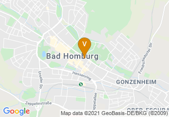 map of Steigenberger Hotel Bad Homburg