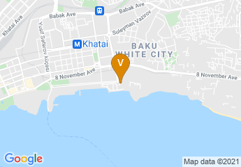 map of Baku Marriott Hotel Boulevard