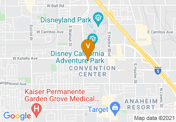 map of The Westin Anaheim Resort