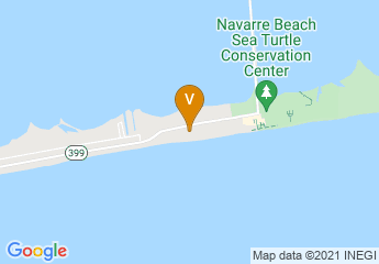 map of SpringHill Suites by Marriott Navarre Beach