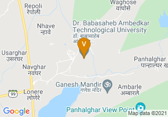 map of Dr. Babasaheb Ambedkar Technological University