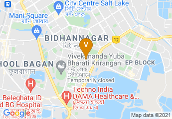 map of IIT Kharagpur Kolkata Extension Centre