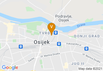 map of PANON - INSTITUT ZA STRATEŠKE STUDIJE, OSIJEK