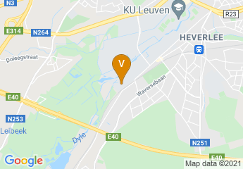 map of Faculty of Engineering Technology University of Leuven