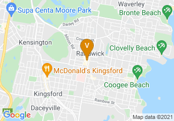 map of Royal Randwick