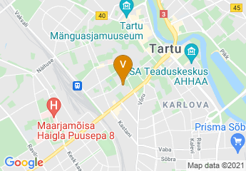 map of Estonian Literary Museum