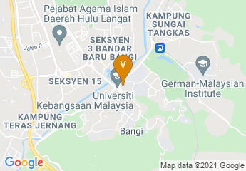 map of Chancellor Tun Abdul Razak Hall