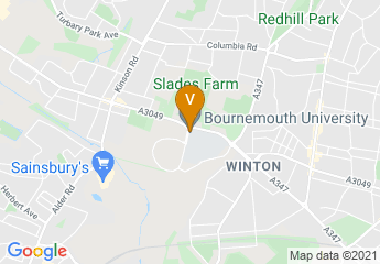 map of Bournemouth University