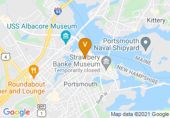map of Residence Inn by Marriott Portsmouth Downtown/Waterfront