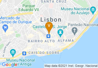 map of Hotel Gat Rossio