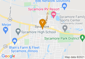 map of Elm Street Realtors