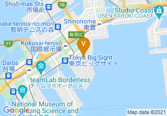 map of Tokyo Big Sight East Hall 2