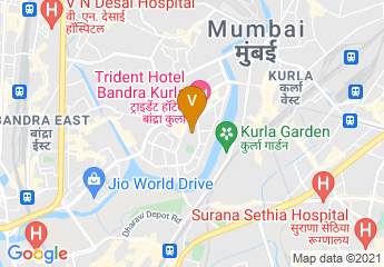 map of Jio World Convention Centre