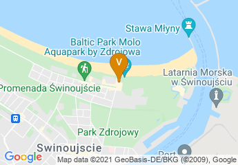 map of Radisson Blu Resort, Świnoujście