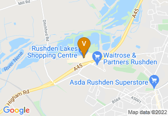 map of Rushden Lakes Shopping Centre
