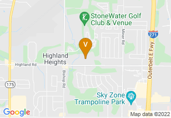 map of Highland Heights Community Center